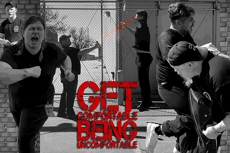OCDC cadet spray training